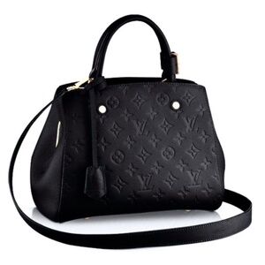 Louis Vuitton Empreinte Montaigne MM Noir
